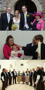 Baptisms Weddings Funerals